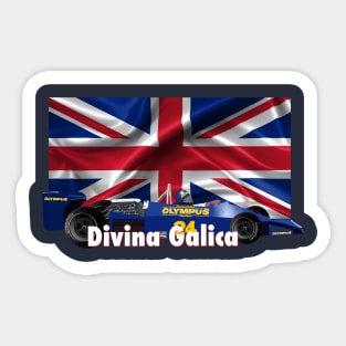 Overlooked F1 - Divina Galica Sticker